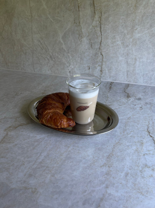 CAFE AU CROISSANT GLASS